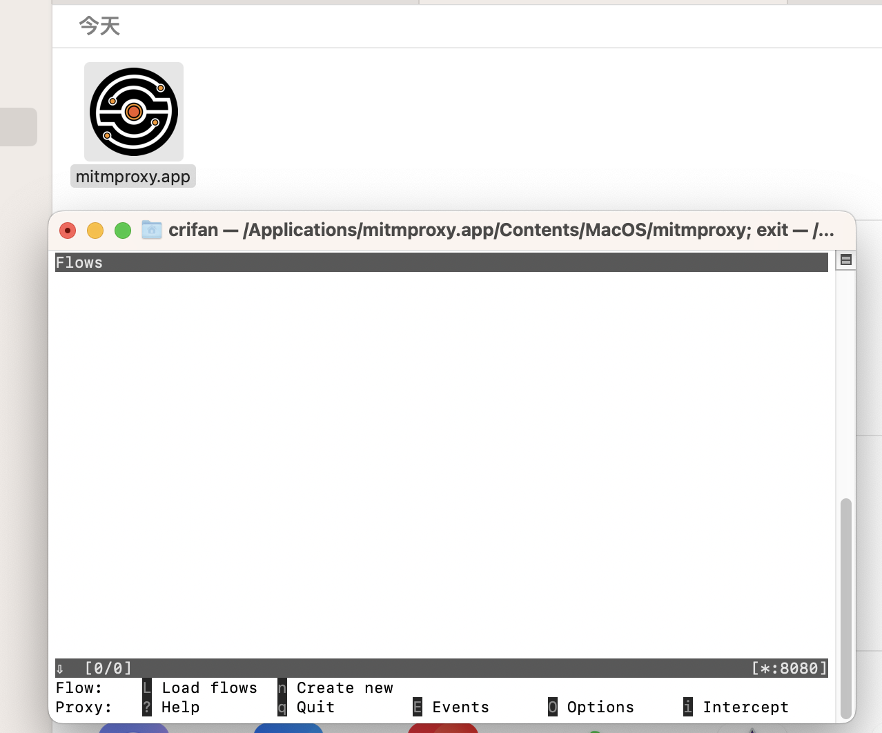 mitmproxy_running_main_ui