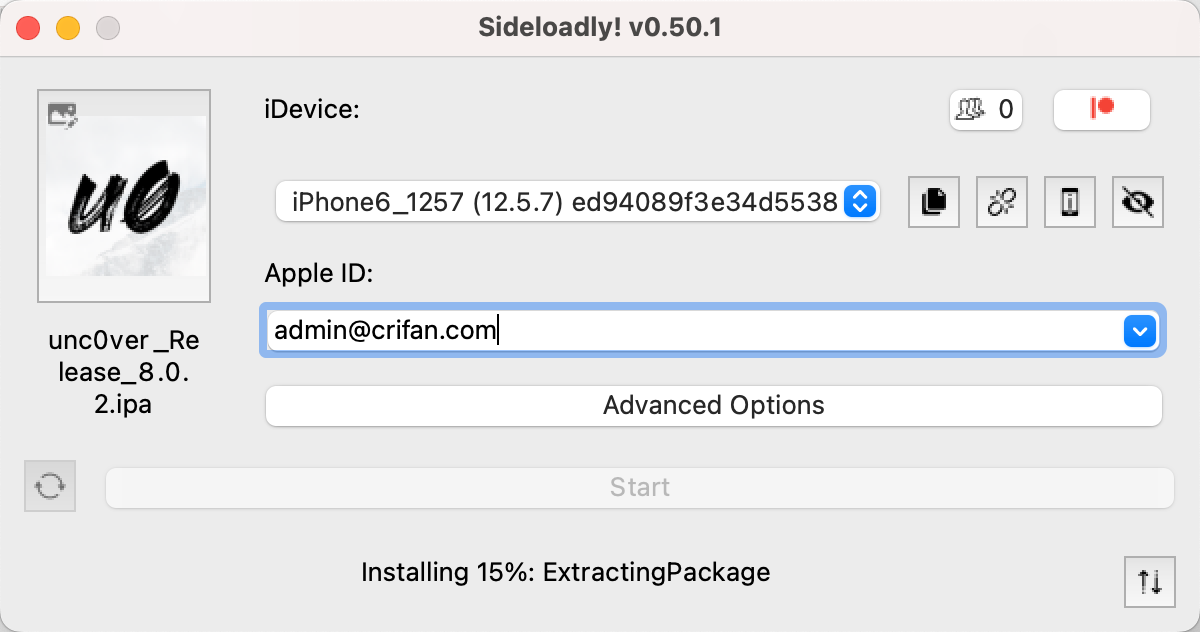 sideloadly_unc0ver_installing_15_extractpackage