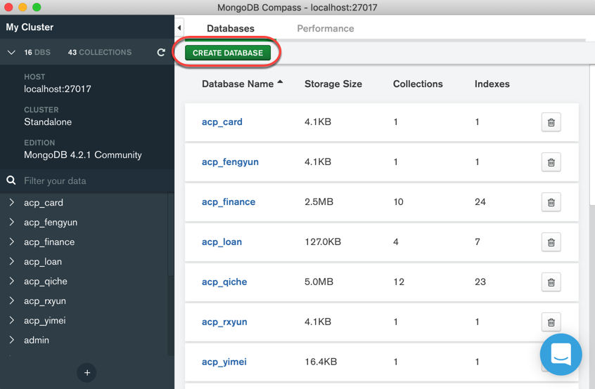 mongodb_compass_create_database