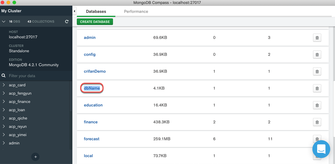 mongodb_compass_db_list